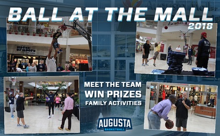 BALL AT THE MALL: Meet Augusta Men’s Basketball At The Augusta Mall Oct. 6
